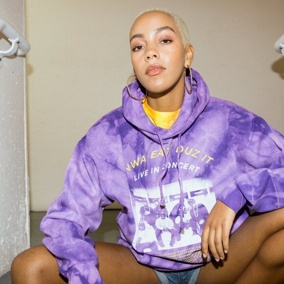 NWA LIVE IN CONCERT | TIE DYE HOODIE - Picture 6 of 9